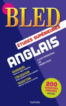 Couverture du produit · Bled Anglais Études supérieures