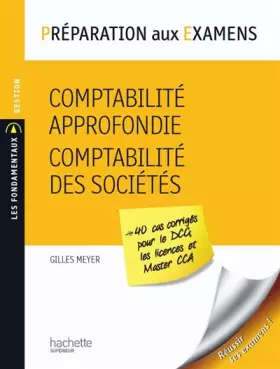 Couverture du produit · Préparation aux examens, Comptabilité approfondie - Comptabilité des sociétés