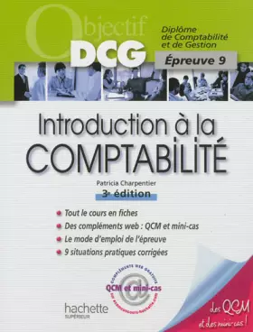 Couverture du produit · Objectif DCG - Introduction à la comptabilité