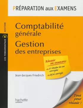 Couverture du produit · Comptabilité générale - Préparation aux examens
