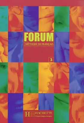 Couverture du produit · Méthode de français Forum 3