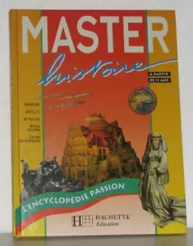 Couverture du produit · Master histoire