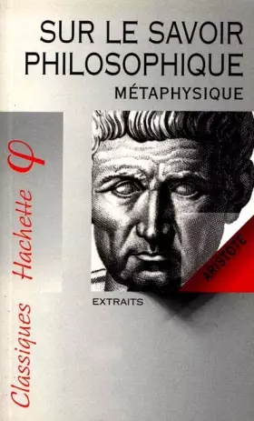 Couverture du produit · Sur le savoir philosophique. Métaphysique