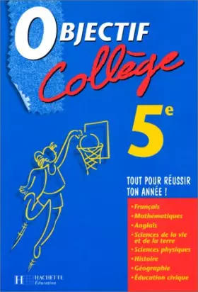Couverture du produit · Objectif collège, 5e