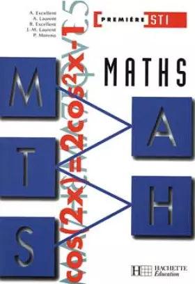 Couverture du produit · Maths, 1ère STI