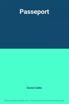 Couverture du produit · Passeport