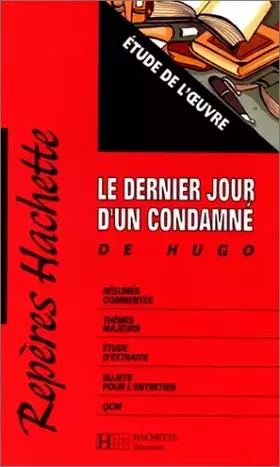 Couverture du produit · Le Dernier Jour d'un condamné