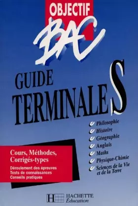Couverture du produit · Guide BAC terminale S