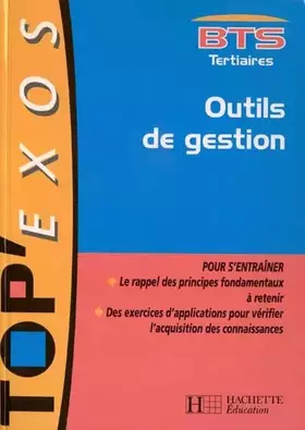 Couverture du produit · Outils de gestion : BTS tertiaire