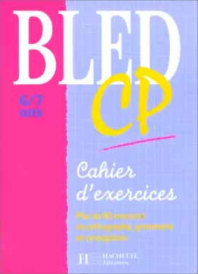 Couverture du produit · Cahier Bled, CP
