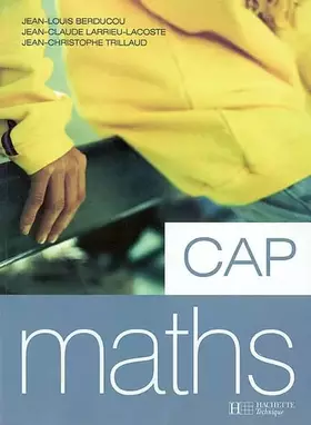 Couverture du produit · Mathématiques CAP - livre élève