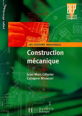 Couverture du produit · Construction mécanique, BEP. Elève