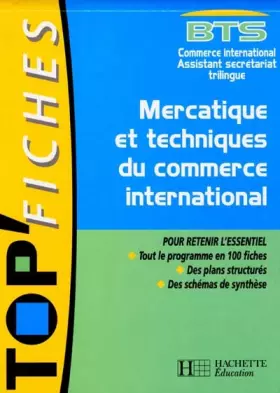 Couverture du produit · Mercatique et techniques du commerce international BTS Commerce International