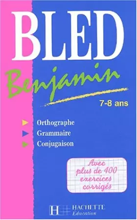 Couverture du produit · Bled benjamin, 7-8 ans