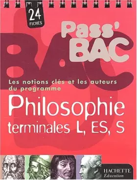 Couverture du produit · Philosophie Tle L, ES, S