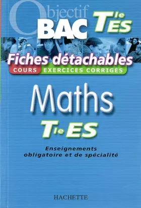 Couverture du produit · Fiches détachables : Maths, terminale ES