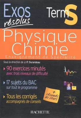 Couverture du produit · Physique Chimie Tle S Enseignement de Spécialité