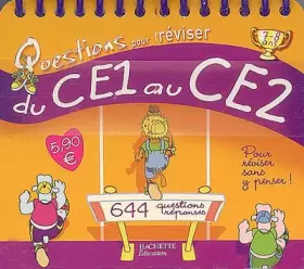 Couverture du produit · Questions pour réviser - du CE1 au CE2