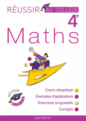 Couverture du produit · Réussir au collège - Maths 4ème
