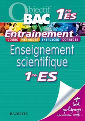 Couverture du produit · Enseignement scientifique 1e ES