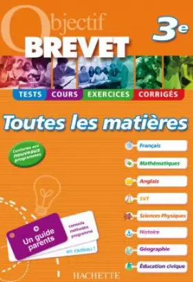 Couverture du produit · Toutes les matières 3e