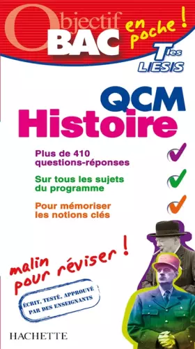 Couverture du produit · QCM Géographie Tles L/ES/S