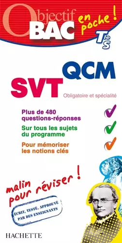Couverture du produit · Objectif Bac - QCM SVT Terminale S