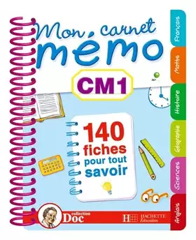Couverture du produit · Mon carnet mémo CM1