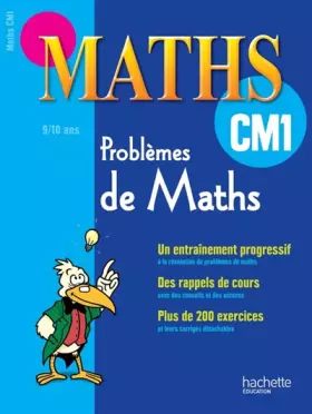 Couverture du produit · Problèmes de maths CM1 : 9-10 ans