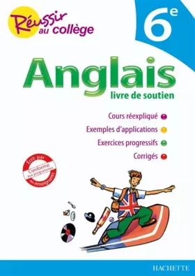Couverture du produit · Anglais 6e : Livre de soutien