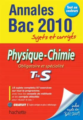 Couverture du produit · Physique-Chimie Tle S : Sujets et corrigés