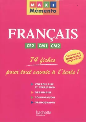 Couverture du produit · Français CE2/CM1/CM2