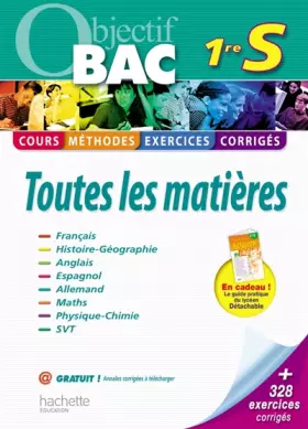 Couverture du produit · Toutes les matières 1re S
