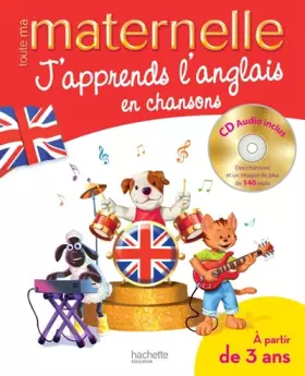 Couverture du produit · J'apprends l'anglais en chansons : 3-6 ans (1CD audio)