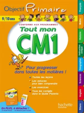 Couverture du produit · OBJECTIF PRIMAIRE -Tout mon CM1
