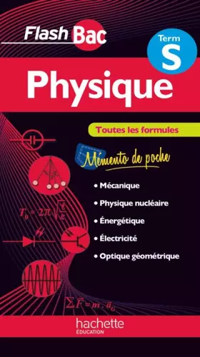 Couverture du produit · Flash Bac - Physique Term S