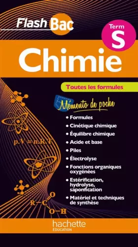 Couverture du produit · LES DEPLIANTS FLASH- Chimie Terminale S