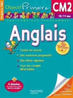 Couverture du produit · Anglais CM2
