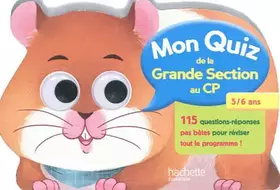 Couverture du produit · MON QUIZ - De la GS au CP - 5/6 ans