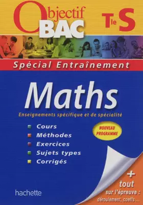 Couverture du produit · Objectif Bac - Entraînement - Maths Terminale S
