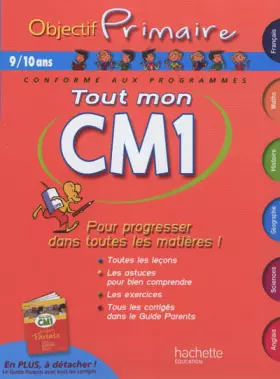 Couverture du produit · OBJECTIF PRIMAIRE - Tout mon CM1