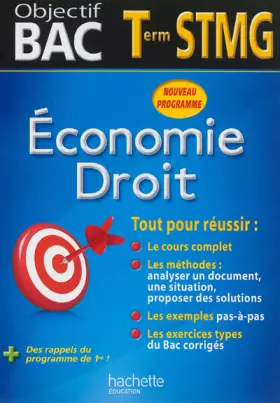Couverture du produit · Objectif Bac - Économie-Droit Terminale STMG
