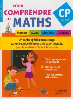 Couverture du produit · Pour mieux comprendre les maths CP: 6-7 ans