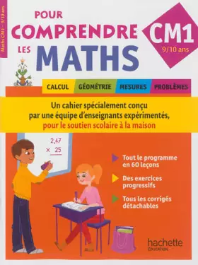 Couverture du produit · Pour Comprendre Maths CM1