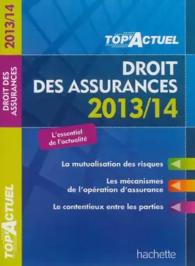 Couverture du produit · Droit des assurances