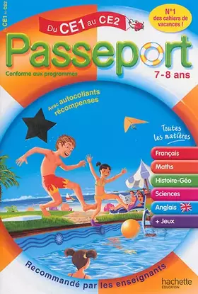Couverture du produit · Passeport De CE1 au CE2