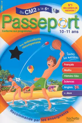 Couverture du produit · Passeport Du CM2 à la 6e