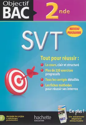 Couverture du produit · Objectif Bac - SVT 2de