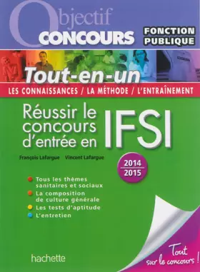 Couverture du produit · Réussir le concours d'entrée en IFSI 2014-2015