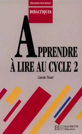 Couverture du produit · Apprendre à lire au cycle 2